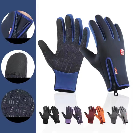 Ultimate Touchscreen Winter Gloves for Men & Women - Waterproof, Windproof, Non-Slip, Perfect for Cycling, Driving, and Skiing