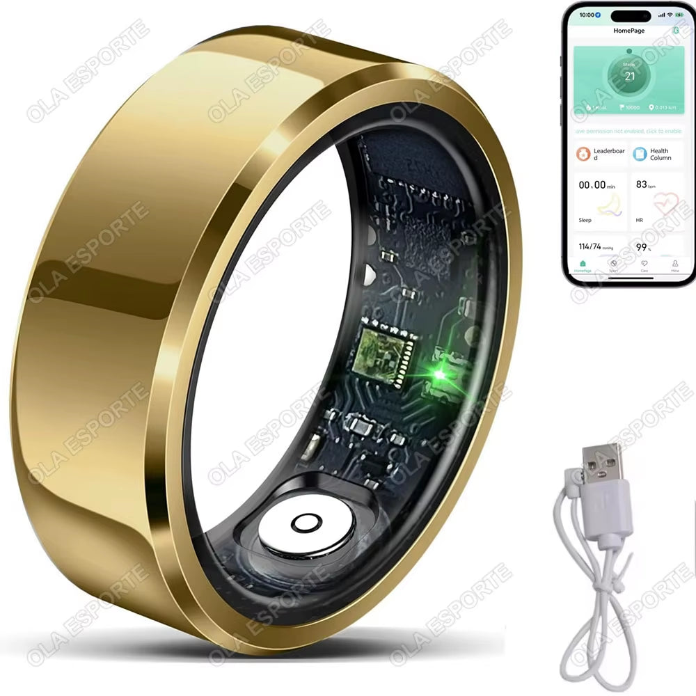 2025 Smart Ring: Advanced Health Monitoring, Waterproof Design & Multi-Sport Modes for All Fitness Levels