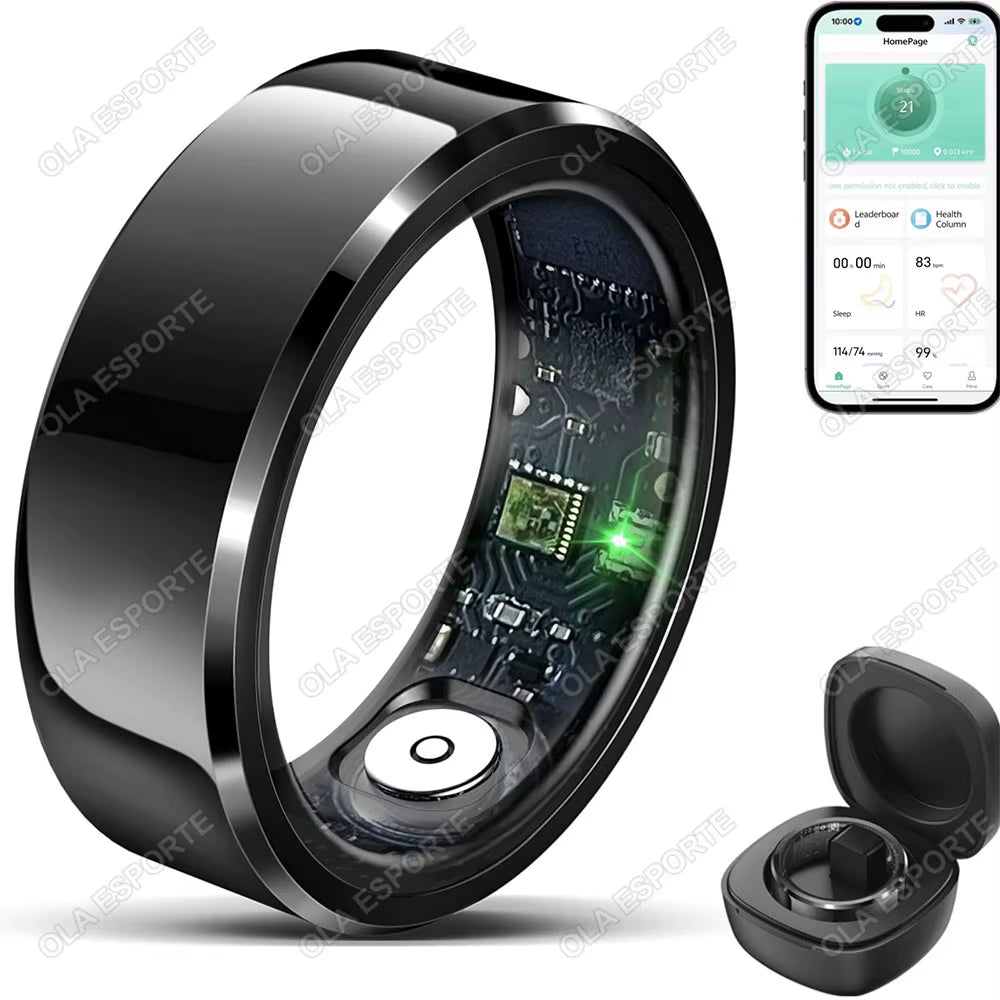 2025 Smart Ring: Advanced Health Monitoring, Waterproof Design & Multi-Sport Modes for All Fitness Levels
