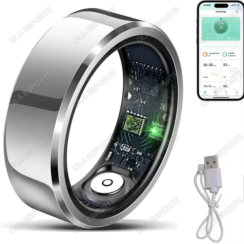 2025 Smart Ring: Advanced Health Monitoring, Waterproof Design & Multi-Sport Modes for All Fitness Levels