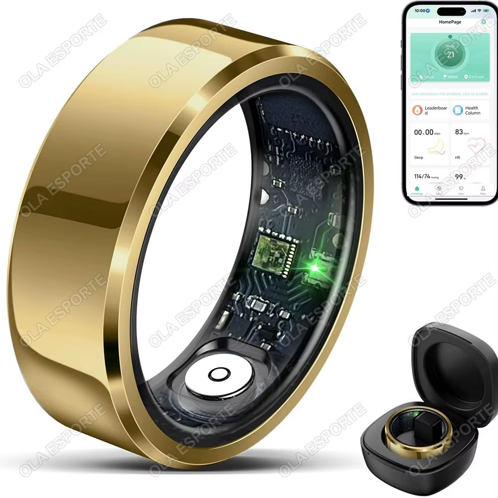 2025 Smart Ring: Advanced Health Monitoring, Waterproof Design & Multi-Sport Modes for All Fitness Levels