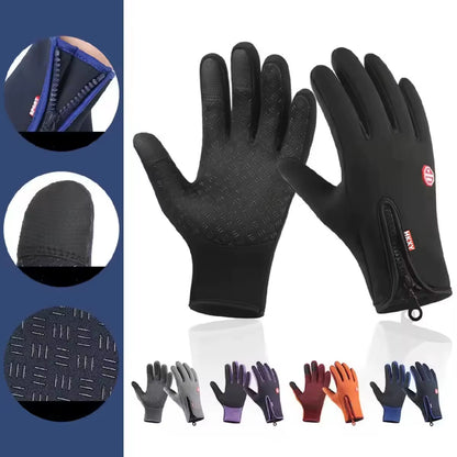 Ultimate Touchscreen Winter Gloves for Men & Women - Waterproof, Windproof, Non-Slip, Perfect for Cycling, Driving, and Skiing