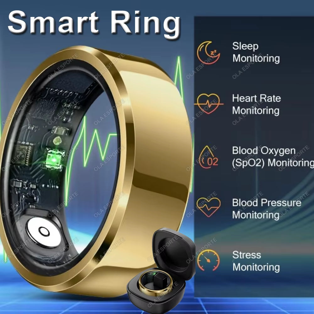 2025 Smart Ring: Advanced Health Monitoring, Waterproof Design & Multi-Sport Modes for All Fitness Levels